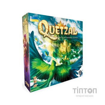 Настільна гра WoodCat Кетцаль (Quetzal) (укр.) (QTL001)