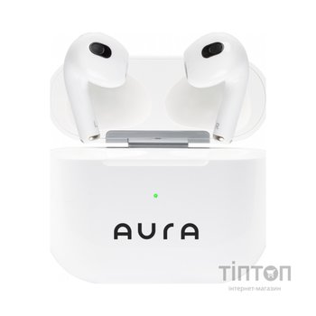 Навушники AURA 3 White (TWSA3W)