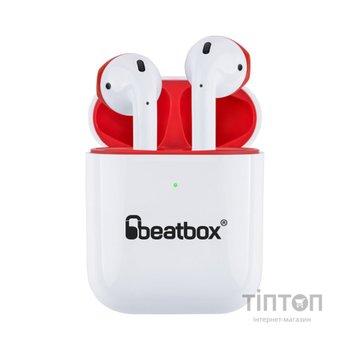 Навушники BeatBox PODS AIR 2 Wireless Charging White-Red (bbpair2wcwr)