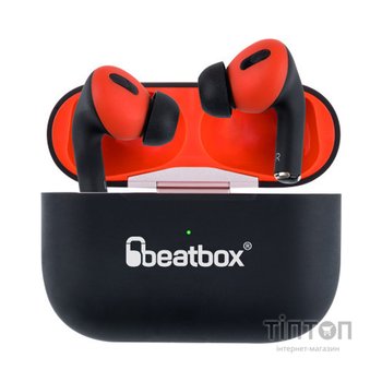 Навушники BeatBox PODS PRO 1 Wireless Charging Black-Red (bbppro1wcbr)