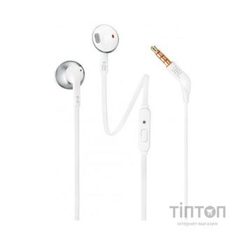 Навушники JBL T205 Silver (JBLT205CRM)