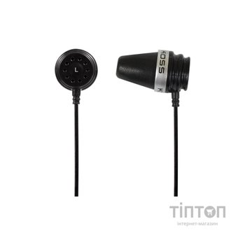 Навушники Koss Spark Plug VCb Noise Isolating Black (196908.101)