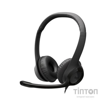 Навушники Logitech H390 USB-C Midnight Black (981-001576)