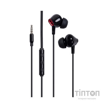 Навушники Vention Echo Lite 3.5mm In-Ear Wired Black (GBABAV)