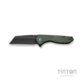 Ніж Civivi ExOne, Green Micarta, Darkwash (C23036-3)