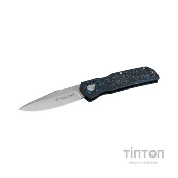 Ніж Maserin Power, Magnacut, fat carbon arctic blue (502/BM)