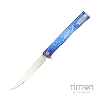 Ніж Ocaso Solstice, Anodized titanium, Satin (10DBS)