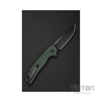 Ніж Sencut Vornix, Green G10, Black Stonewash (S25038-1)