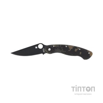 Ніж Spyderco Military Black Blade camo (C36GPCMOBK)
