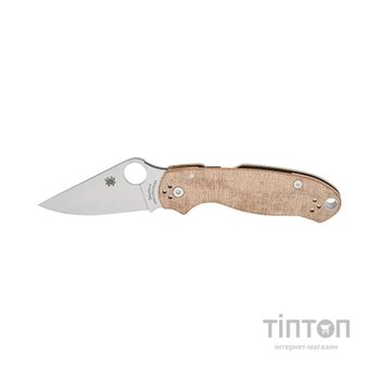 Ніж Spyderco Para 3 CPM Cru-Wear Micarta Brown (C223MPCW)