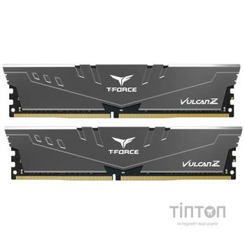 Оперативна пам’ять Team Vulcan Z Gray DDR4 2x8GB (TLZGD416G3000HC16CDC01)