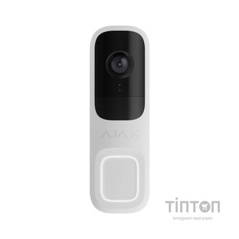 Панель виклику Ajax Doorbell White