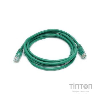 Патч-корд 0.5м, UTP, cat.5e, LSZH, green Molex (PCD-01000-0J)