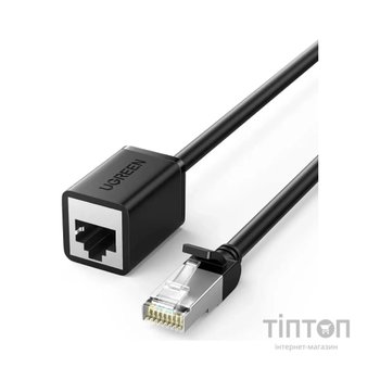 Патч-корд 2м, F/UTP cat 6 RJ-45 extension black Ugreen (U_11281)