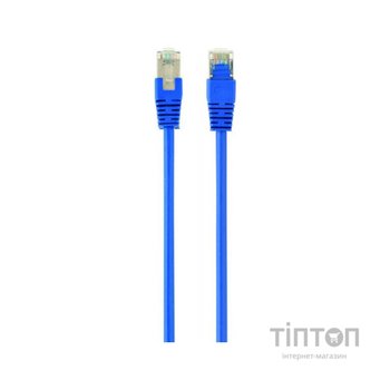Патч-корд 2м FTP cat 6 CCA blue Cablexpert (PP6-2M/B)