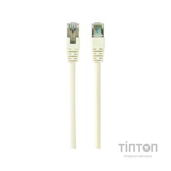 Патч-корд 2м FTP cat 6 CCA white Cablexpert (PP6-2M/W)