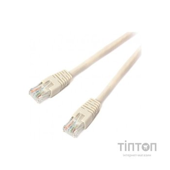 Патч-корд 3м UTP cat 6 CCA gray Cablexpert (PP6U-3M)