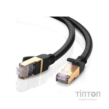 Патч-корд 5м, F/FTP cat 7 RJ-45 black Ugreen (U_11271)