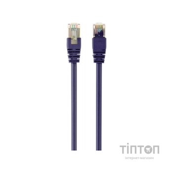 Патч-корд 5м FTP cat 6 CCA violet Cablexpert (PP6-5M/V)