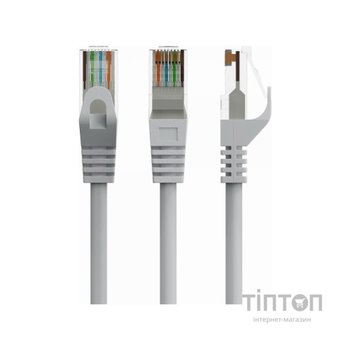 Патч-корд Cablexpert 1.5м UTP cat 6 CCA grey (PP6U-1.5M)