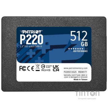PATRIOT P220S512G25