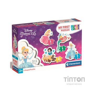 Пазл Clementoni 4 в 1 Princess, серія My First Puzzles (20813.00)