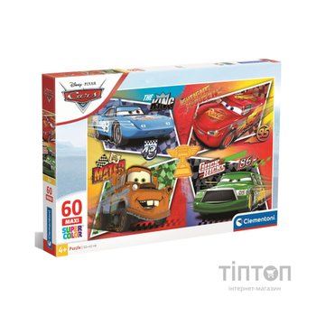Пазл Clementoni Cars, серія "MAXI", 60 елементів (26332)