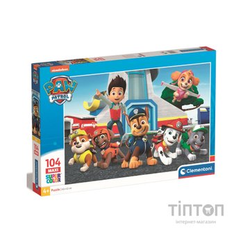 Пазл Clementoni Maxi Paw Patrol 104 елементи (23753)