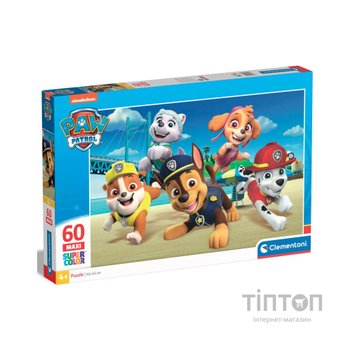Пазл Clementoni Superhero Paw Patrol, серія MAXI, 60 елементів (26591)