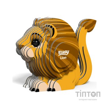 Пазл Eugy 3D Зоопарк Лев (XEG-070)