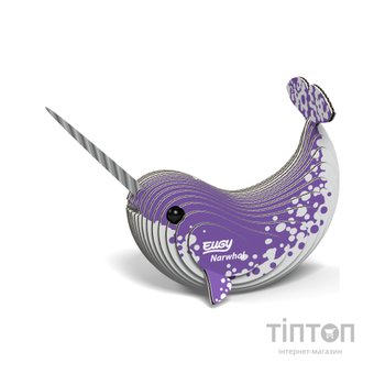 Пазл Eugy 3D Зоопарк Нарвал (XEG-033)