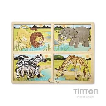 Пазл Melissa&Doug Мега 4 в 1 "Сафарі" (MD9366)