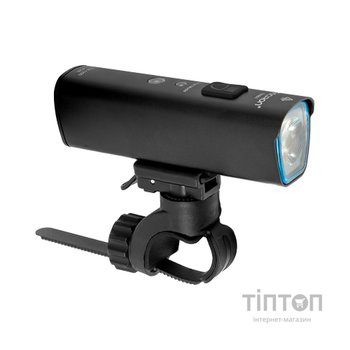 Передня велофара HiSmart 1200 люмен, LED, USB, IPX6 (HS084639)