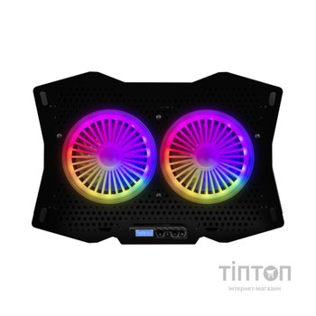 Підставка до ноутбука Modecom SILENT FAN MC-CF18 RGB (PL-MC-CF-18-RGB)