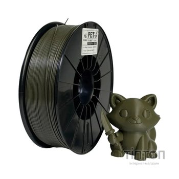 Пластик для 3D-принтера 3Dway PET-G 1.75 mm, 1 kg Khaki (7654567876545678)