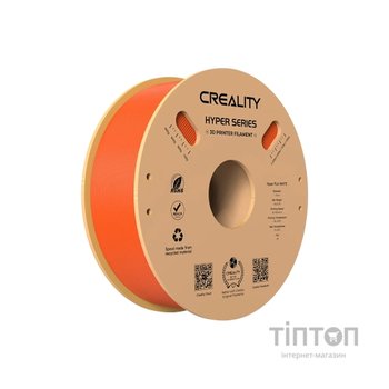 Пластик для 3D-принтера Creality PLA Hyper 1кг, 1.75мм, orange (3301010381)