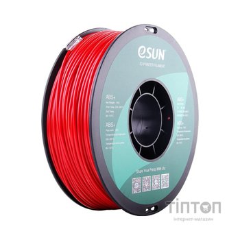 Пластик для 3D-принтера eSUN ABS+, 1кг, 1.75мм, FIRE ENGINE RED (ABS+P175FR1)