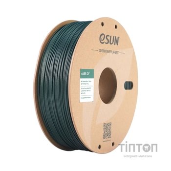 Пластик для 3D-принтера eSUN EABS-CF 1,75mm 1kg DARK GREEN (EABS-CF-P175AG1)