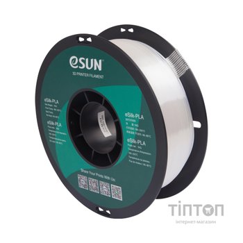 Пластик для 3D-принтера eSUN ePLA-Silk 1,75mm 1kg WHITE (EPLA-SILK-P175W1)