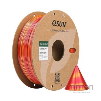 Пластик для 3D-принтера eSUN ePLA-SILK Candy 1,75mm 1kg RED GOLD (EPLA-SILK CANDY175RJ1)