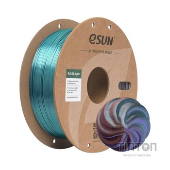 Пластик для 3D-принтера eSUN ePLA-Silk Mystic 1.75мм 1kg CopperPurpleGreen (EPLA-SILKMYSTIC-P175CPG1)