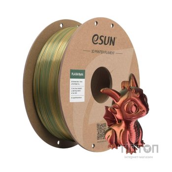 Пластик для 3D-принтера eSUN ePLA-Silk Mystic 1.75мм 1kg GoldRedGreen (EPLA-SILKMYSTIC-P175JRG1)