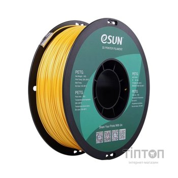 Пластик для 3D-принтера eSUN PETG 1,75mm 1kg SOLID GOLD (PETG-P175SJ1)