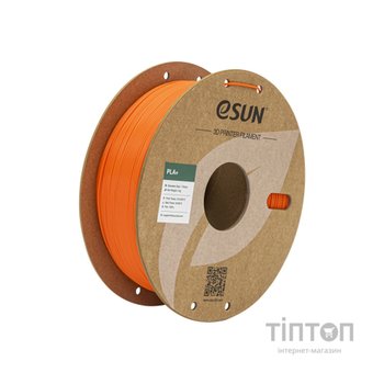 Пластик для 3D-принтера eSUN PLA+ P1.75мм, 1кг, orange (PLA+P175O1)