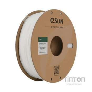 Пластик для 3D-принтера eSUN TPE-83A 1,75mm 1kg White (TPE-83A175W1Y1)