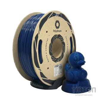 Пластик для 3D-принтера Polydream PETG 1,75mm 1,2кг Tansparent blue sapphire (PETG5003/12)