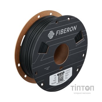 Пластик для 3D-принтера Polymaker Fiberon PET-GF15 1,75mm 0,5kg BLACK (FL02001)