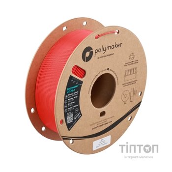 Пластик для 3D-принтера Polymaker HT-PLA 1,75mm 1kg RED (PA17005)