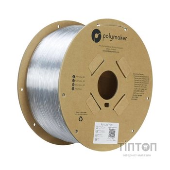 Пластик для 3D-принтера Polymaker PC POLYLITE 1,75mm 3kg TRANSPARENT (PC01003)