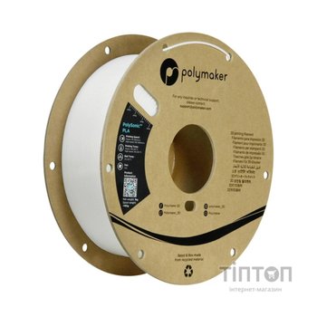 Пластик для 3D-принтера Polymaker PLA HIGH SPEED 1,75mm WHITE 1kg (PA12001)